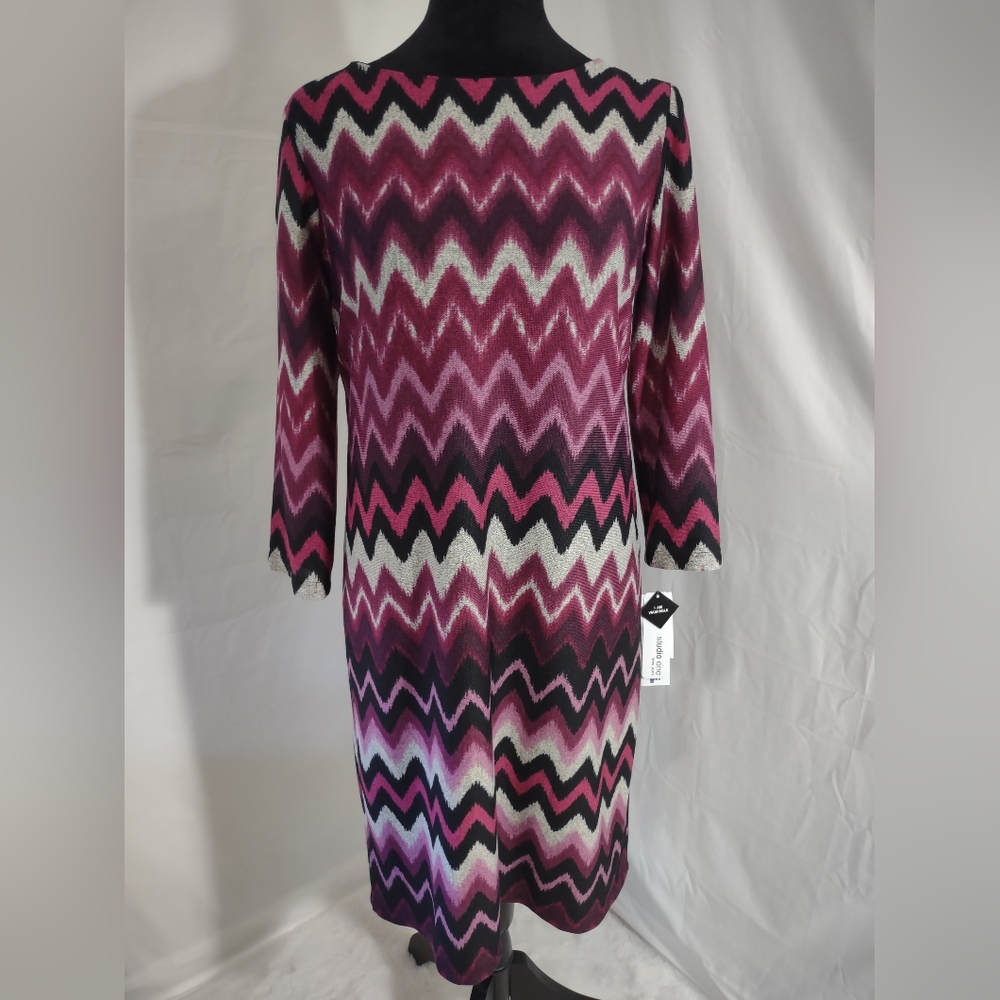 STUDIO ONE NEW YORK NWT Women's Multi-Colored Midi Dress Size 6P